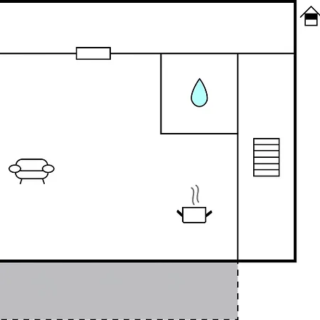 Beautiful In With Kitchen Apartman